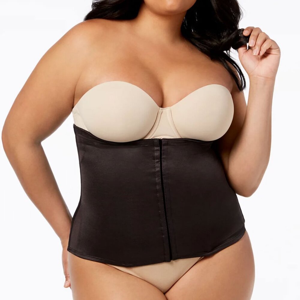 NWT Miraclesuit Extra Firm Control Waist Trainer Cincher 2XL Black 2615